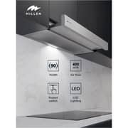Millen Built-in Slide-Out Telescopic Range Hood 90cm Stainless Steel - MBRHS 901 IX
