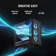 Asus Tower (2026) Desktop - 2nd Series / Intel Core Ultra 7-265KF / 1TB SSD / 32GB RAM / 12GB NVIDIA GeForce RTX 5070 GPU / Windows 11 Home / Black / Middle East Version - [G700TF-7265KF324W]