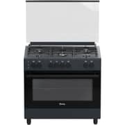 Terim Free Standing 5 Burner Gas Cooker 90cm Black - TERGC965BO
