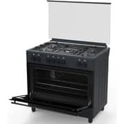Terim Free Standing 5 Burner Gas Cooker 90cm Black - TERGC965BO
