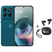 Motorola G77 5G 256GB 8GB RAM PANTONE Shaded Spruce Dual Sim Smartphone + Soundcore R50i