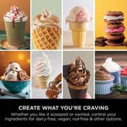 Ninja CREAMi Scoop & Swirl Ice Cream Maker - NC701UK