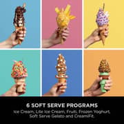 Ninja CREAMi Scoop & Swirl Ice Cream Maker - NC701UK