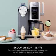 Ninja CREAMi Scoop & Swirl Ice Cream Maker - NC701UK