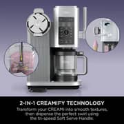 Ninja CREAMi Scoop & Swirl Ice Cream Maker - NC701UK