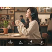 Levore Wireless On Ear Headphones Black