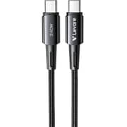 Levore Durable USB-C to USB-C Cable 1m Black - LC5214-BK