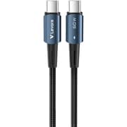 Levore Braided USB-C to USB-C Cable 1m Blue - LC5212-BL