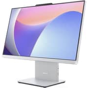 Lenovo IdeaCentre 24IRH9 All-in-One (2023) Desktop - 13th Gen / Intel Core i3-1315U / 23.8inch FHD / 512GB SSD / 8GB RAM / Shared Intel UHD Graphics / Windows 11 Home / English Keyboard / Cloud Grey / International Version - [F0HN00PGIN]