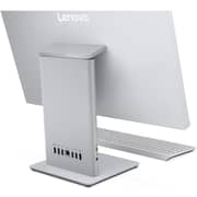 Lenovo IdeaCentre 24IRH9 All-in-One (2023) Desktop - 13th Gen / Intel Core i3-1315U / 23.8inch FHD / 512GB SSD / 8GB RAM / Shared Intel UHD Graphics / Windows 11 Home / English Keyboard / Cloud Grey / International Version - [F0HN00PGIN]