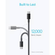 Anker Nylon USB-C to USB-C Cable 1m Black - A8752H11