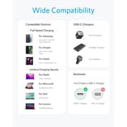 Anker Nylon USB-C to USB-C Cable 1m Black - A8752H11