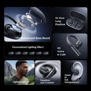Oraimo OpenArc Wireless Open Ear Earbuds Grey