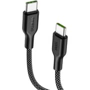 Oraimo BraidLine High-Speed USB-C To USB-C Cable 1m Black - OCD-1525CC