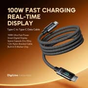 Oraimo DigiLine Durable USB-C To USB-C Cable 1.2m Black - OCD-175CC