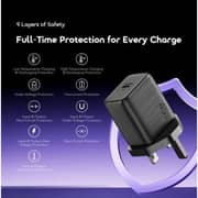 شاحن مدمج أوريمو 451 بتقنية PowerGan مع سلك USB-C بطول 1 متر لون أسود OCW-5451UCC 
