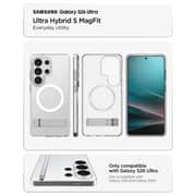 Spigen Ultra Hybrid S Mag Fit Case Clear White Samsung Galaxy S26 Ultra - ACS11032