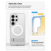 Spigen Ultra Hybrid S Mag Fit Case Clear White Samsung Galaxy S26 Ultra - ACS11032