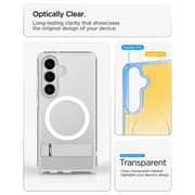 Spigen Ultra Hybrid S Mag Fit Case Clear White Samsung Galaxy S26+ - ACS11050