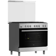 Haier 5 Burner Gas Cooker 90cm Grey - HCR9060GC1
