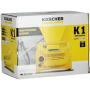 جهاز رش الماء بالضغط كارشر K1 بتصميم أفقي باللونين الأسود والأصفر JE1.599-102