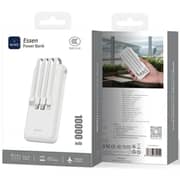 Wiwu Essen Power Bank 10000mAh White - P08B