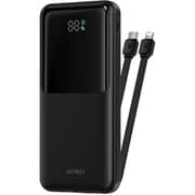 Wiwu Essen Power Bank 10000mAh Black - Wi-P081BLK