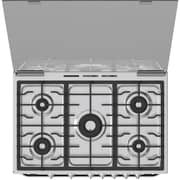 Midea 5 Burner Gas Cooker 90cm Stainless Steel - MFO-MG36LESS-VT
