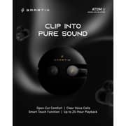 Smartix Atom U Wireless Open Ear Earbuds Black