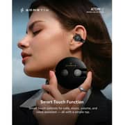 Smartix Atom U Wireless Open Ear Earbuds Black