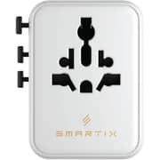Smartix NomadPro Universal Travel Adaptor White - SM1BCTA14