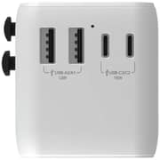 Smartix NomadPro Universal Travel Adaptor White - SM1BCTA14