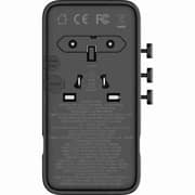 Momax 1-World2 7 Port Dual AC Adaptor Titanium - UA28L
