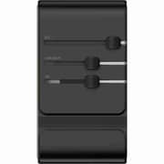 Momax 1-World2 7 Port Dual AC Adaptor Titanium - UA28L