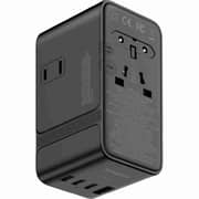 Momax 1-World2 7 Port Dual AC Adaptor Titanium - UA28L