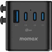 Momax 1-World2 7 Port Dual AC Adaptor Titanium - UA28L