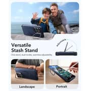 ESR Cyber Tough Stash Stand Case Blue Samsung Galaxy S26 Ultra - 1A897