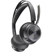 Poly Voyager Focus 2 UC Wired Wireless On Ear Headset Black