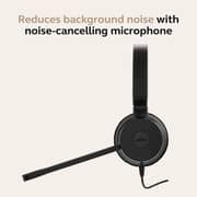 Jabra Evolve 20 Mono MS Wired Over Ear Headset Black