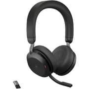 Jabra Evolve2 75 Wireless Over Ear Headset Black