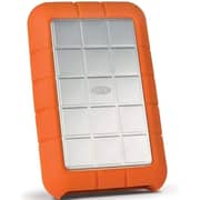 LaCie Rugged Triple External Hard Drive USB3.0 1TB Orange - STEU1000400