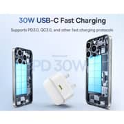Baseus Palm Fast Charging USB-C Wall Charger Moon White - P1011160E213-Z1