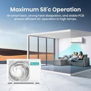 Hisense Uni Series Split Air Conditioner 1.5 Ton - AS-18CF4SXWHB00RM