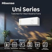 Hisense Uni Series Split Air Conditioner 1.5 Ton - AS-18CF4SXWHB00RM