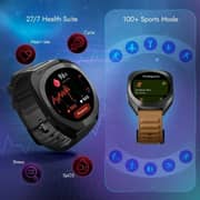 Titan Fastrack Cosmix Smartwatch Black + Strap