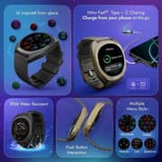 Titan Fastrack Cosmix Smartwatch Black + Strap