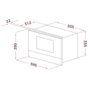 Teka Built-in Microwave Oven With Grill 21.56L - Van Gogh ML 82 VG