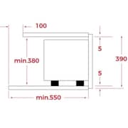 Teka Neo Series Built-in Mechanical Microwave Oven 20L - MB 6200 BI SS 