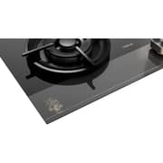 Teka 4 Zones Gas Hob 60cm Dark Grey/Black Glass - GBC 64-VGogh VBC B