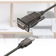 Unitek USB-2.0 To Serial RS232 Cable 1.5m Transparent - Y-108